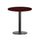24'' Round Mahogany Laminate Table Top with 18'' Round Table Height Base - Flash Furniture