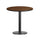 30'' Round Walnut Laminate Table Top with 18'' Round Table Height Base - Flash Furniture