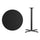 36'' Round Black Laminate Table Top with 30'' x 30'' Bar Height Table Base - Flash Furniture