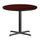 36'' Round Mahogany Laminate Table Top with 30'' x 30'' Table Height Base - Flash Furniture