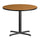 36'' Round Natural Laminate Table Top with 30'' x 30'' Table Height Base - Flash Furniture