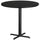 42'' Round Black Laminate Table Top with 33'' x 33'' Bar Height Table Base - Flash Furniture
