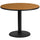 42'' Round Natural Laminate Table Top with 24'' Round Table Height Base - Flash Furniture