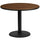 42'' Round Walnut Laminate Table Top with 24'' Round Table Height Base - Flash Furniture