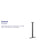 5'' x 22'' Restaurant Table T-Base with 3'' Dia. Bar Height Column - Flash Furniture