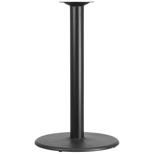 24'' Round Restaurant Table Base with 4'' Dia. Bar Height Column - Flash Furniture