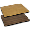 30'' x 48'' Rectangular Table Top with Natural or Walnut Reversible Laminate Top - Flash Furniture