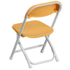 Kids Yellow Plastic Folding Chair - Flash Furniture