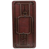4-Foot Mahogany Melamine Laminate Folding Banquet Table - Flash Furniture