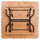4-Foot Square Wood Folding Banquet Table - Flash Furniture
