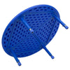 45'' Round Blue Plastic Height Adjustable Activity Table - Flash Furniture
