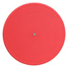 33'' Round Red Plastic Height Adjustable Activity Table - Flash Furniture