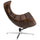 Bomber Jacket LeatherSoft Swivel Cocoon Chair - Flash Furniture