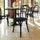 Betsy Commercial Grade Black Thonet Style Solid Wood Stackable Dining Chair - Flash Furniture