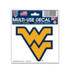 West Virginia Mountaineers Decal 3x4 Multi Use Color - WinCraft