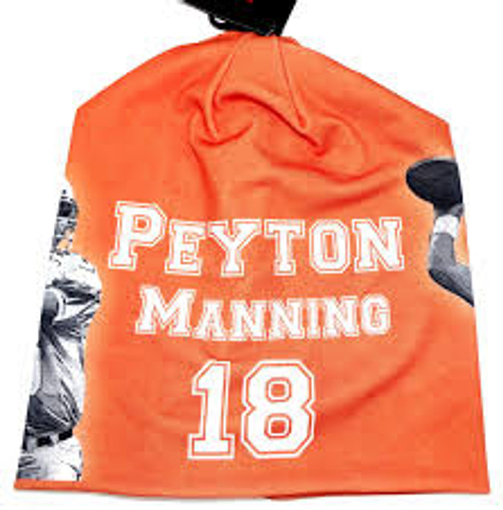 Denver Broncos Beanie Lightweight Peyton Manning Design - American Mills