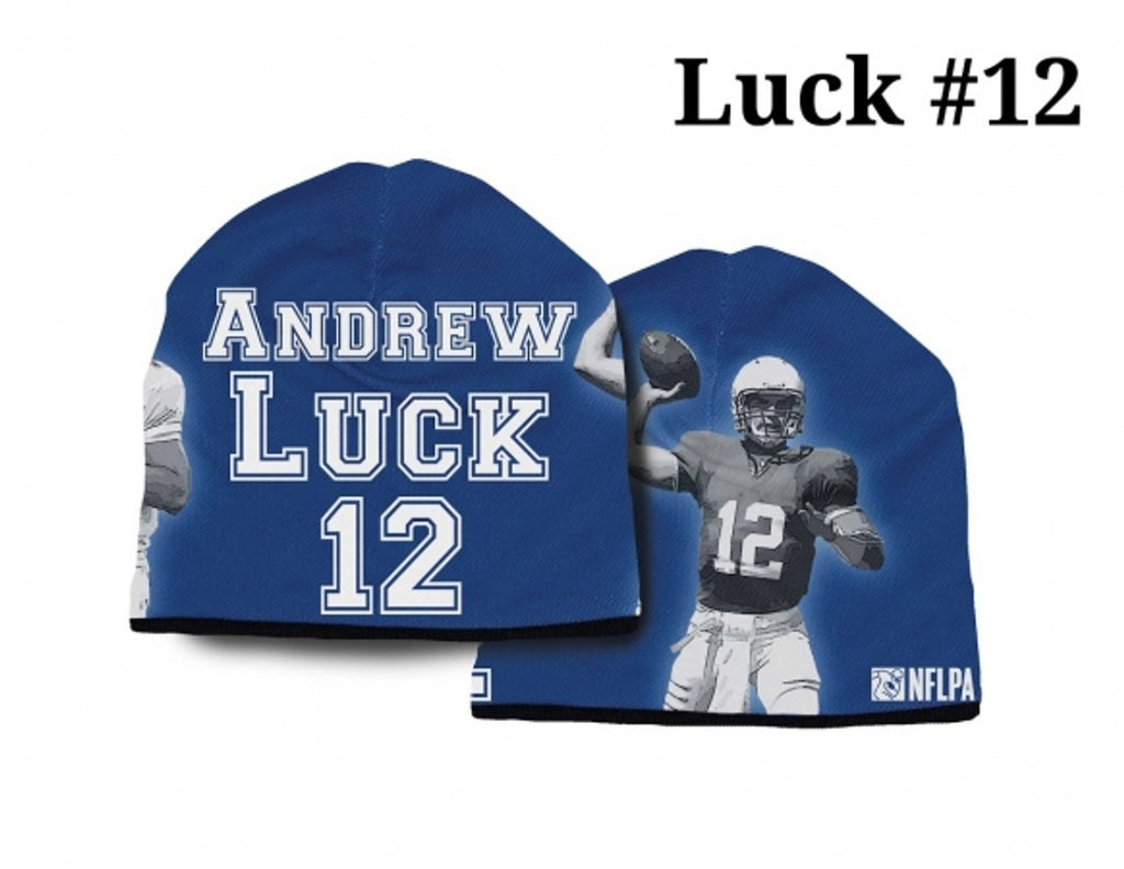 Indianapolis Colts Beanie Heavyweight Andrew Luck Design CO - American Mills