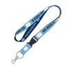 North Carolina Tar Heels Lanyard with Detachable Buckle Go Heels Design - Aminco