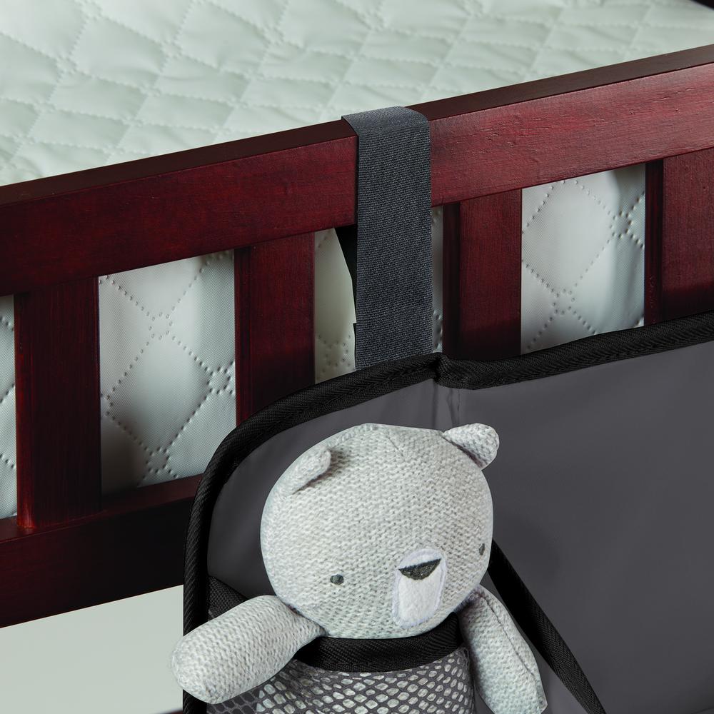 Diaper Caddy and Nursery Organizer for Baby's Essentials - Gray - L.A. Baby