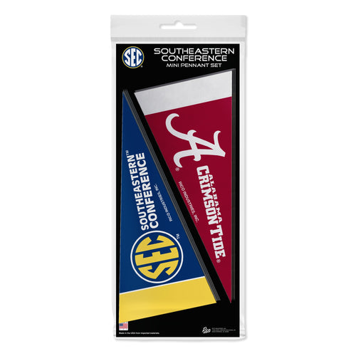 SEC Pennant Set Mini 2024 - Rico Industries