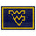 Fanmats - West Virginia University 5x8 Rug 59.5''x88''