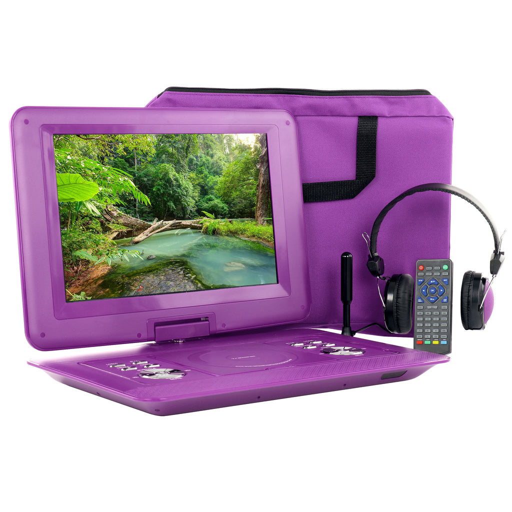 Trexonic  14.1 Inch Portable DVD Player with Swivel TFT-LCD Screen and USB,SD,AV,HDMI Inputs