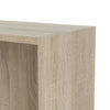 Element Tall Wide 5 Shelf Bookcase, Oak Structure - Tvilum