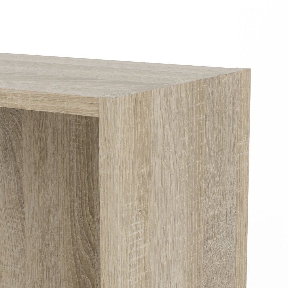 Element Tall Wide 5 Shelf Bookcase, Oak Structure - Tvilum
