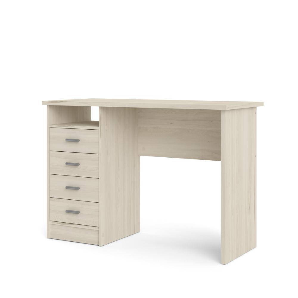 Warner Desk with 4 Drawers, Light Woodgrain - Tvilum