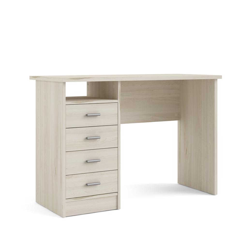 Warner Desk with 4 Drawers, Light Woodgrain - Tvilum