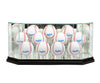 Octagon 11 Baseball Display Case with Black Moulding
