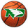 Fanmats - University of North Dakota Basketball Mat 27'' diameter