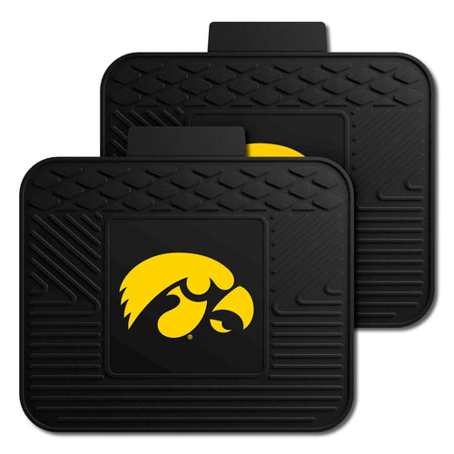 Fanmats - University of Iowa 2 Utility Mats 14''x17''