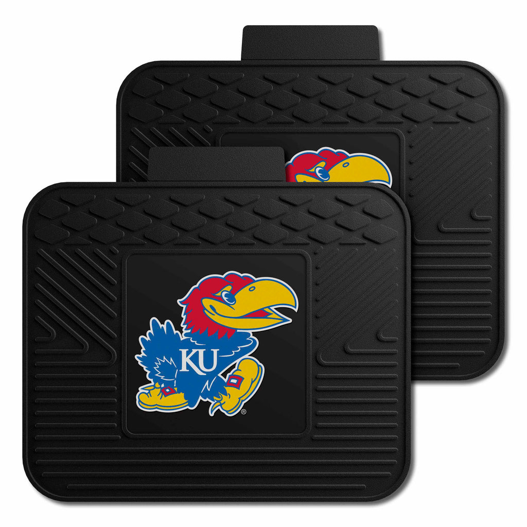 Fanmats - University of Kansas 2 Utility Mats 14''x17''