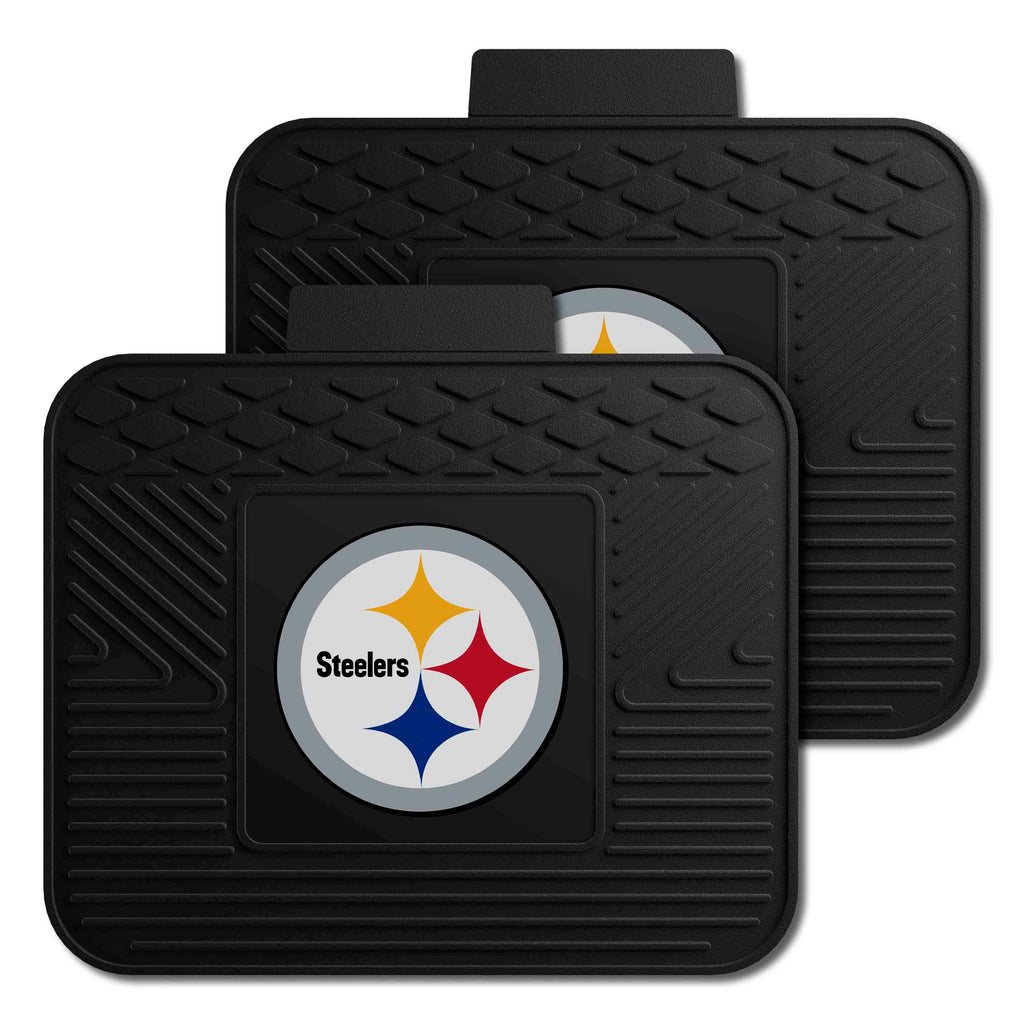 Fanmats - NFL - Pittsburgh Steelers 2 Utility Mats 14''x17''