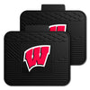Fanmats - University of Wisconsin 2 Utility Mats 14''x17''