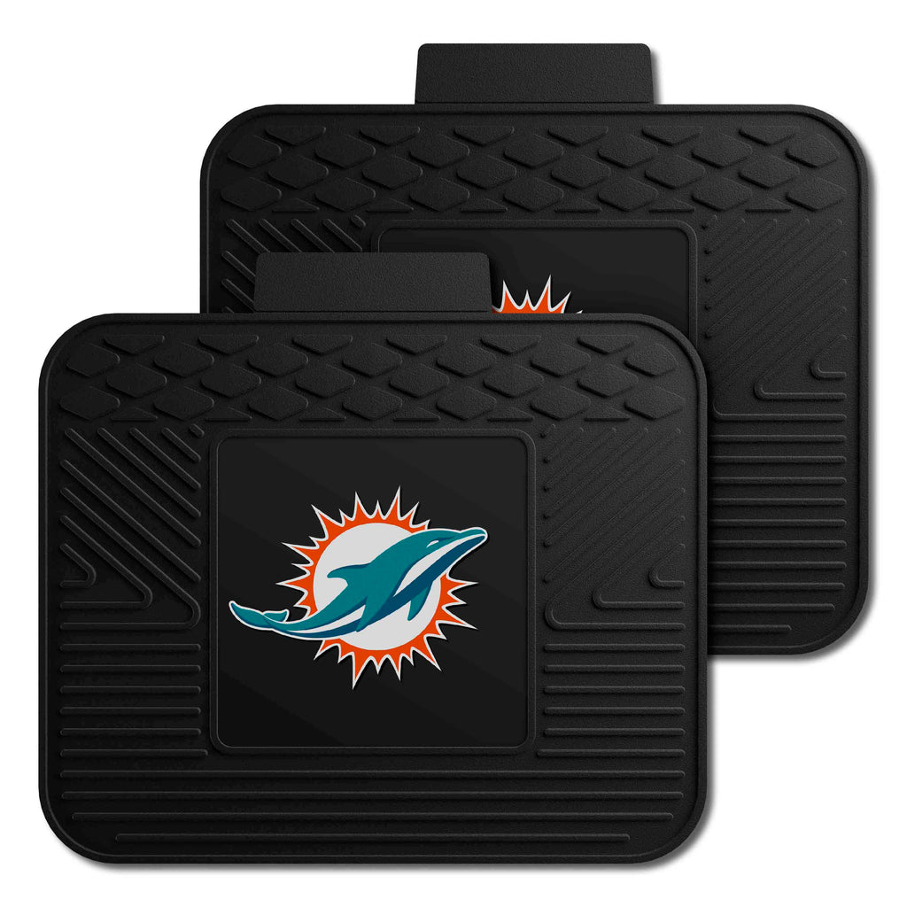 Fanmats - NFL - Miami Dolphins 2 Utility Mats 14''x17''