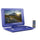 Befree Sound beFree Sound 14.1 Inch Portable DVD Player with Swivel TFT-LCD Screed USB,Sn anD,AV Inputs- Blue - Factory Reconditioned