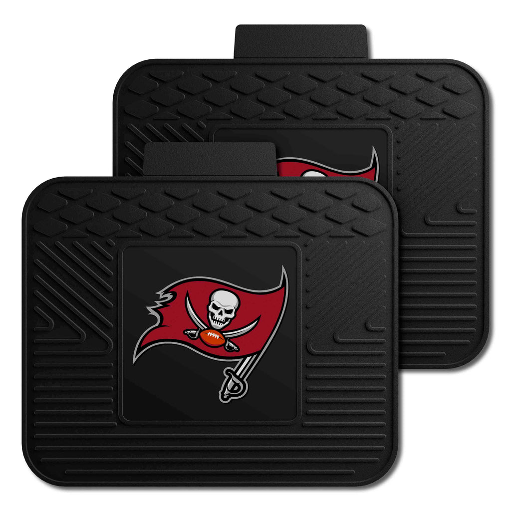 Fanmats - NFL - Tampa Bay Buccaneers 2 Utility Mats 14''x17''