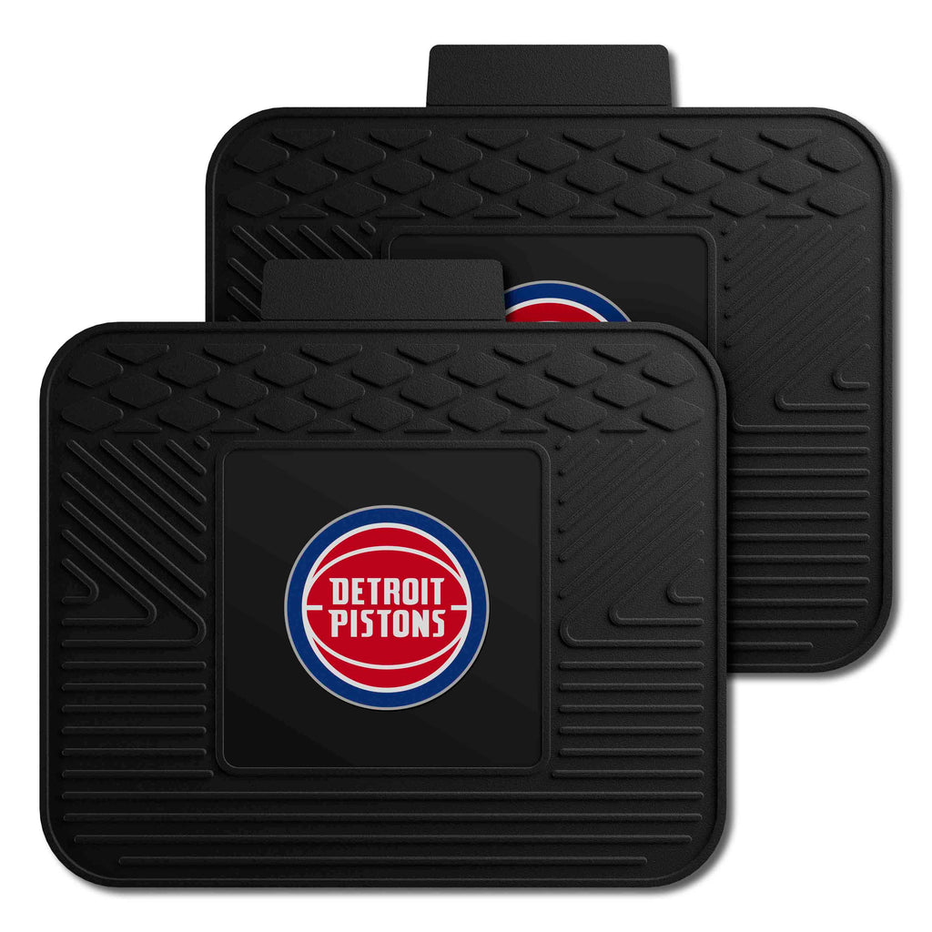 Fanmats - NBA - Detroit Pistons 2 Utility Mats 14''x17''