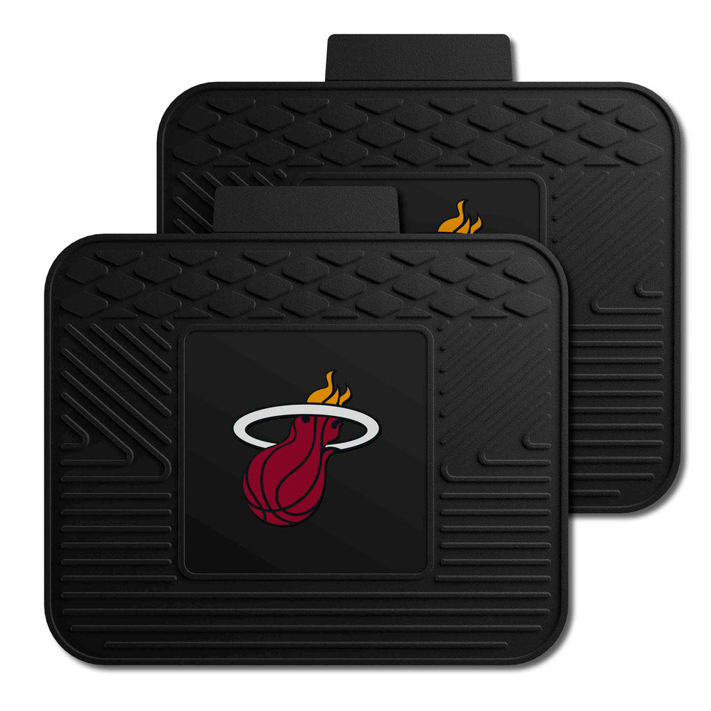 Fanmats - NBA - Miami Heat 2 Utility Mats 14''x17''