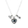 Carolina Panthers Necklace Charmed Sport Love Football - Aminco