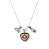 San Francisco 49ers Necklace Charmed Sport Love Football - Aminco