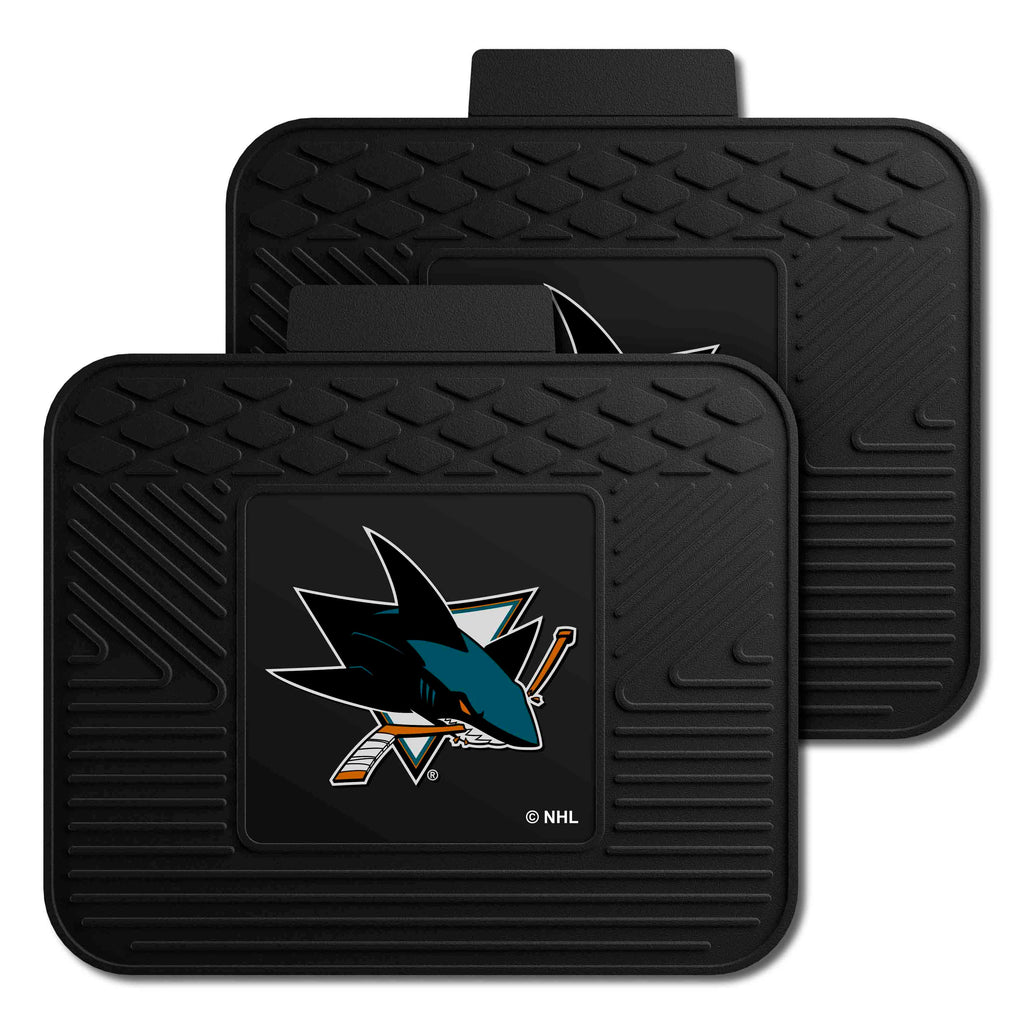 Fanmats - NHL - San Jose Sharks 2 Utility Mats 14''x17''