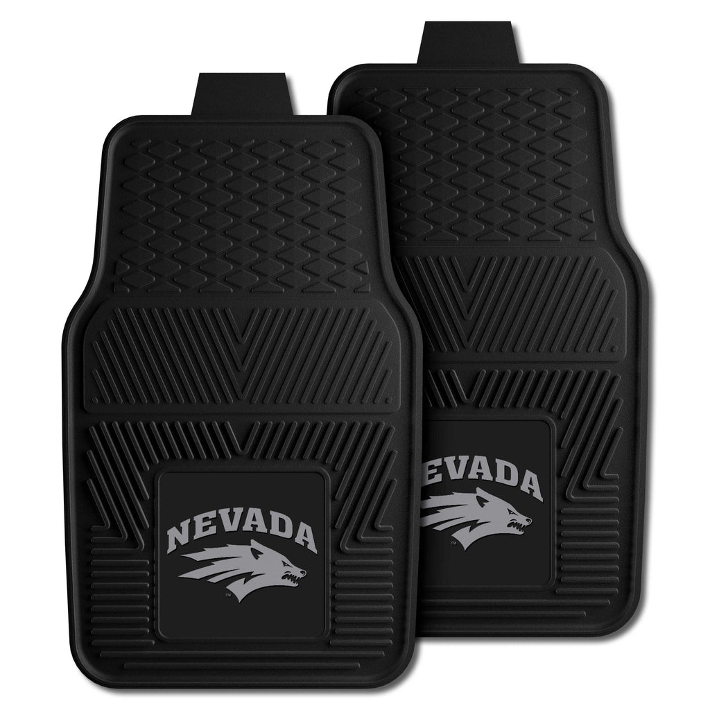Fanmats - University of Nevada 2-pc Vinyl Car Mat Set 17''x27''