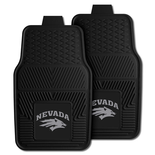 Fanmats - University of Nevada 2-pc Vinyl Car Mat Set 17''x27''