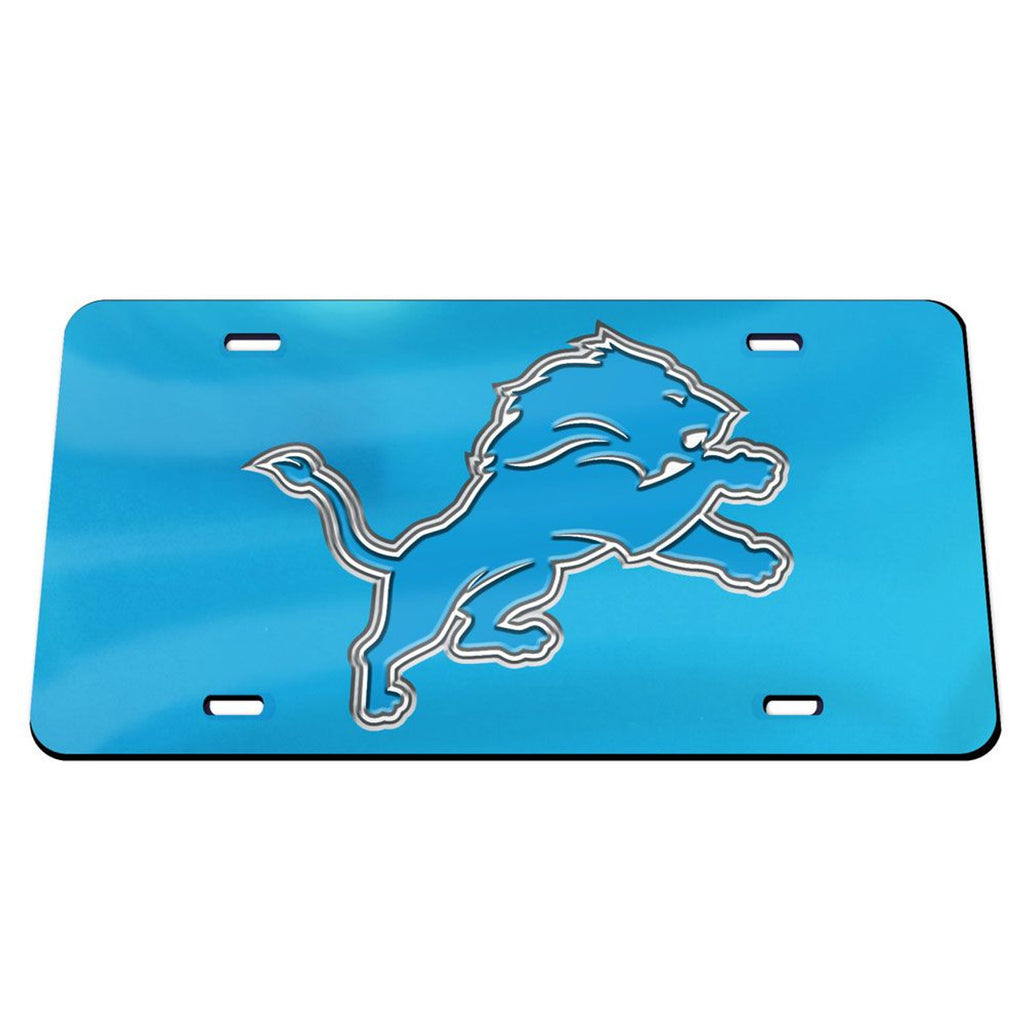 Detroit Lions License Plate Acrylic - Special Order - Wincraft