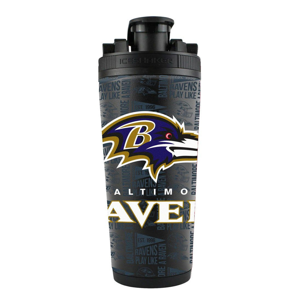 Baltimore Ravens Ice Shaker 26oz Stainless Steel - Wincraft Fanatics
