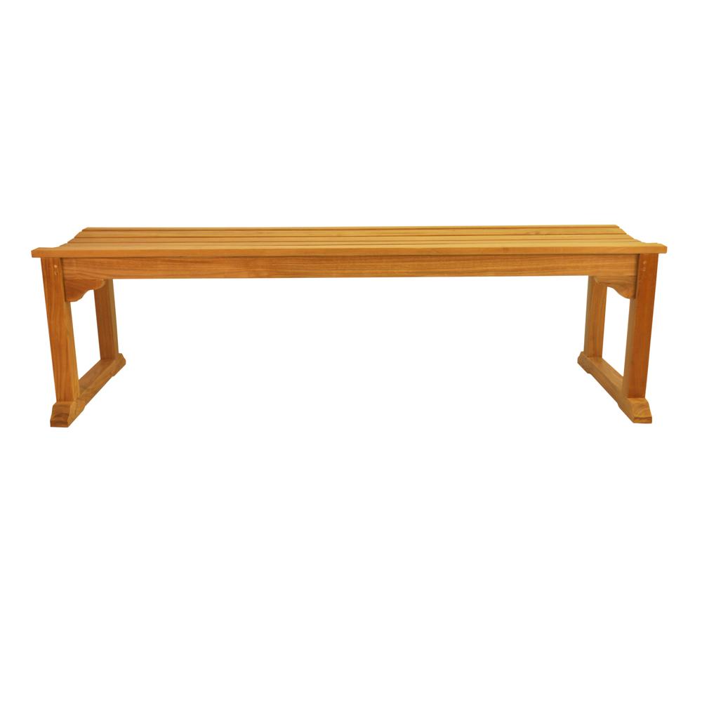 Mason 3-Seater Backless Bench - Anderson Teak