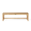Hampton 3-Seater Backless Bench - Anderson Teak